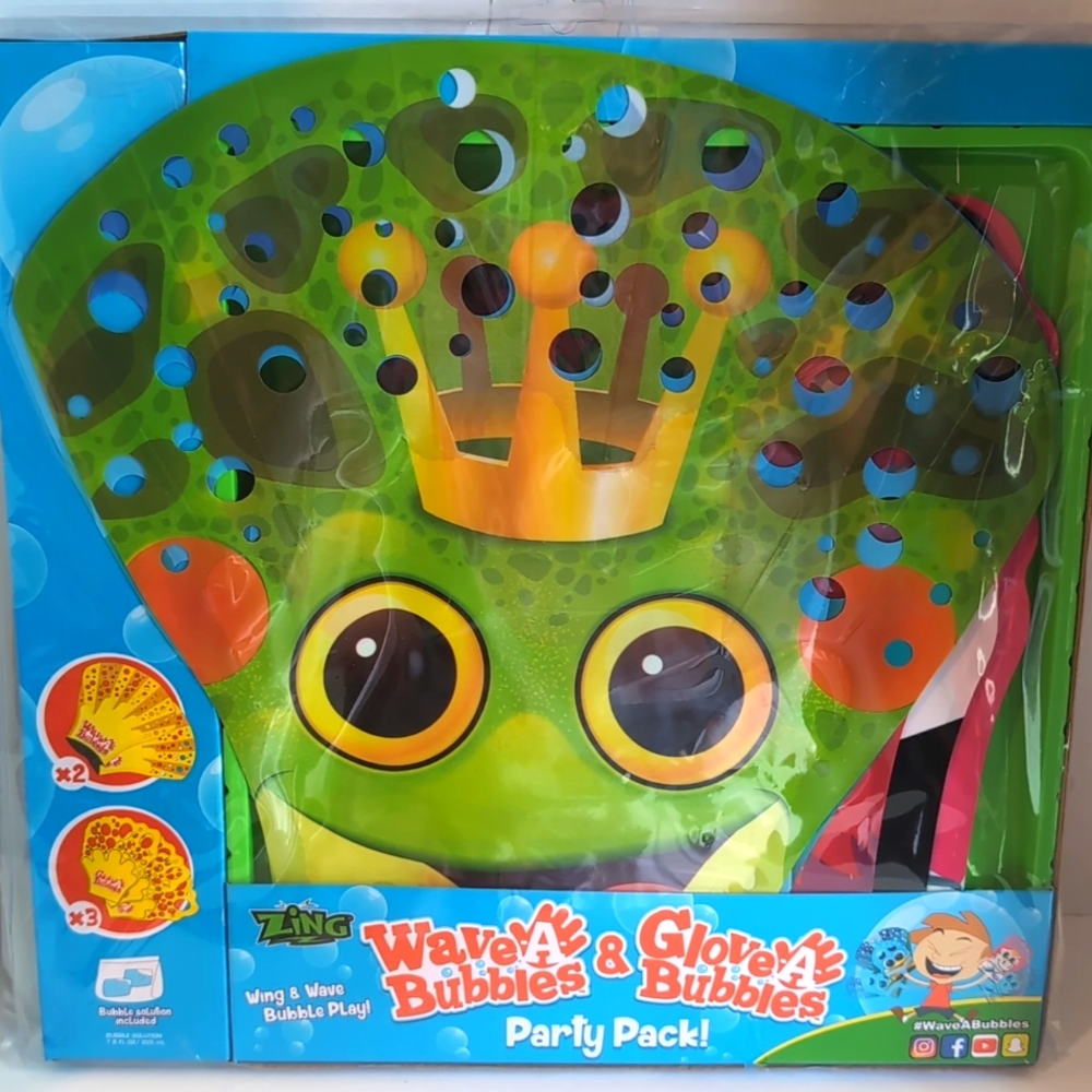 Wave A Bubbles Party Pack